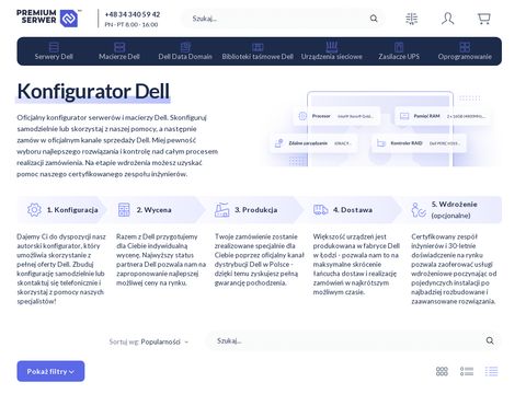 Premiumserwer.pl serwery dell