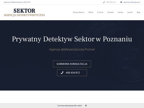 Detektyw-sektor.pl agencja Poznań