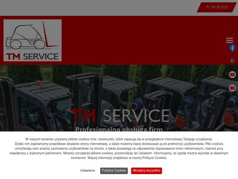 Tmservice.pl - wózek widłowy cena Wrocław