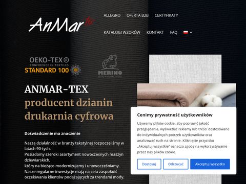 Anmartex.pl - dzianina bawełna