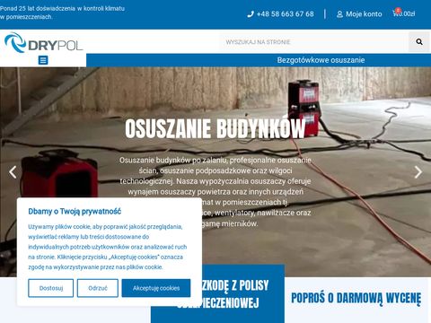 Drypol.pl - osuszanie budynków