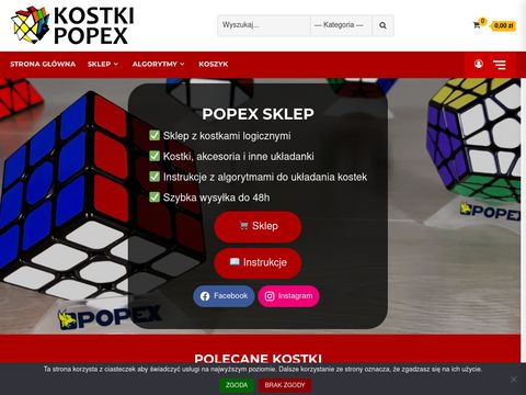 Popex - kostki rubika sklep