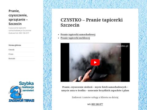 Czystko pranie tapicerek