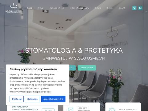 Dentalprotetica.pl stomatolog Białołęka