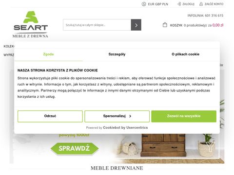 Seart.pl - meble sosnowe