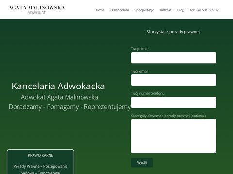 Adwokatmalinowska.pl