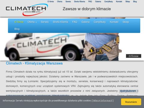 Climatech.pl klimatyzacja Warszawa