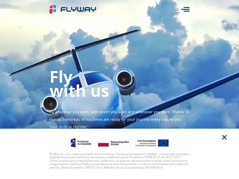 Flyway.me - tanie loty prywatnym samolotem