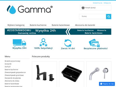 Gamma - wyposażenie do łazienki