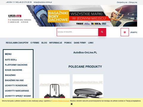 Autobox-online.pl - bagażniki