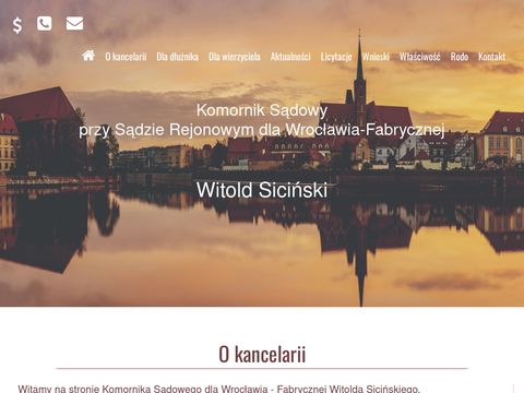 Komornikfabryczna.wroclaw.pl - Witold Siciński