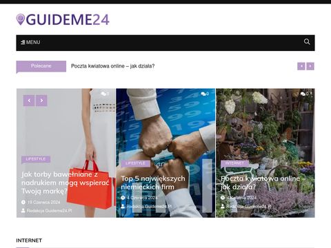 Guideme24.pl przewodnik serwisu