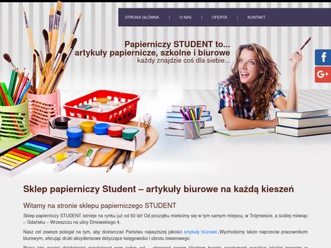 Student papierniczy Gdańsk