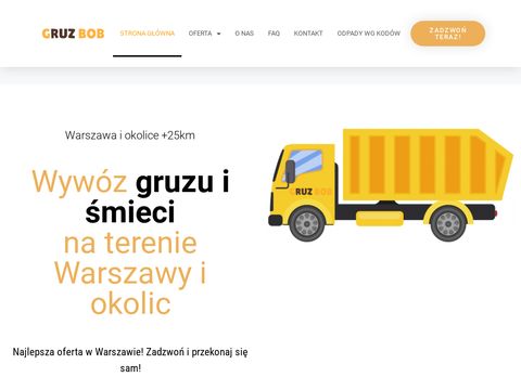 Gruzbob.pl - wywóz śmieci