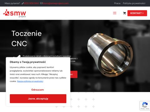 Smwproject.com - precyzyjna obróbka metali