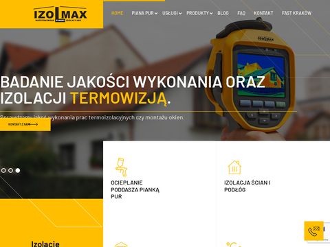 Izolmax - ocieplenia natryskowe