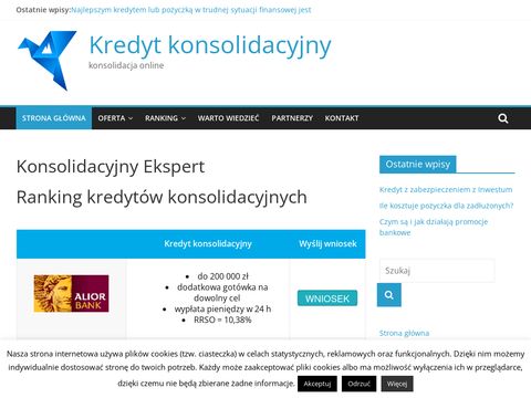 Konsolidacyjnyekspert.pl kredyty