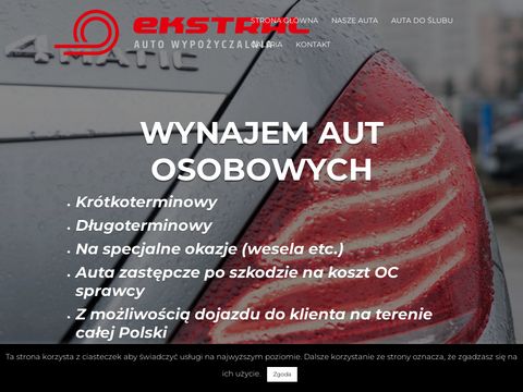 Ekstral.pl auto wypożyczalnia Białystok