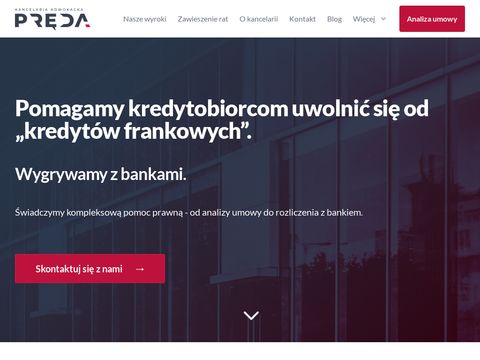 Preda.info - sprawy frankowe Głogów