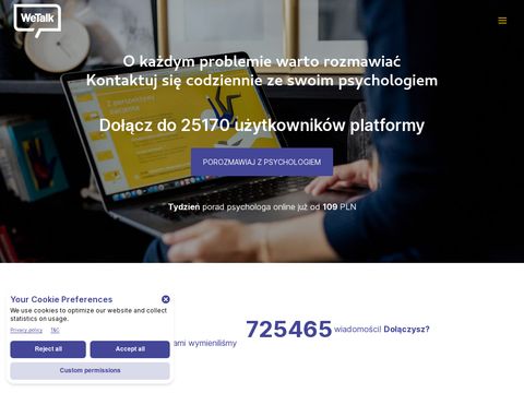 Wetalk.pl - psychoterapia online