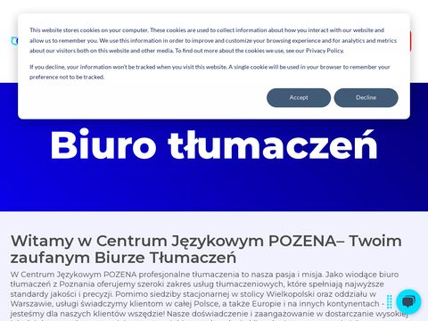 Pozena tłumaczenia techniczne