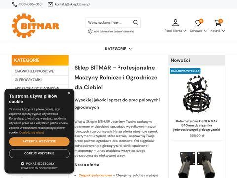 SklepBitmar.pl - ciągniki jednoosiowe agregaty