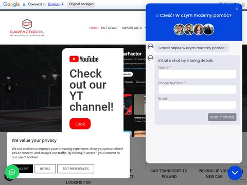 Carfactor.pl skup aut Kraków