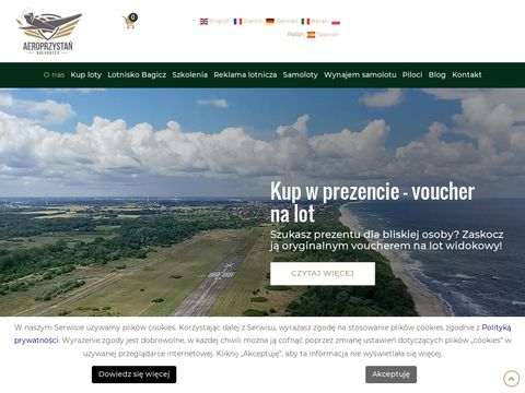 Aeroprzystan.kolobrzeg.pl - loty widokowe