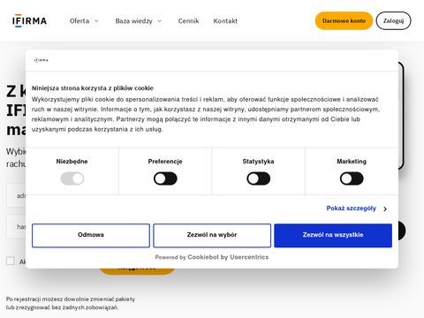 Ifirma.pl - księgowość internetowa