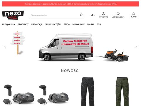 Nezo.pl - kosy spalinowe husqvarna