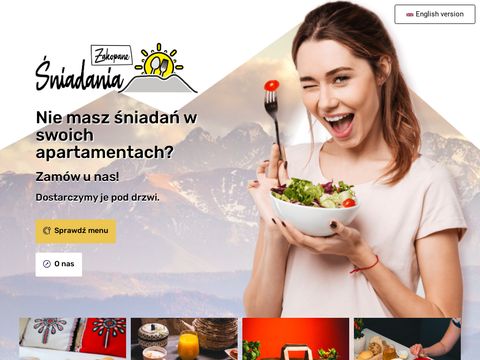 Sniadania-zakopane.pl - dostawa śniadań