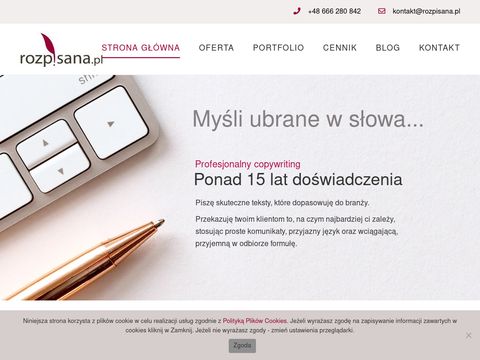 Rozpisana.pl - profesjonalne teksty