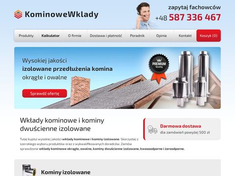 Kominowewklady.pl