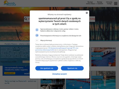 Spanienamazurach.pl - noclegi