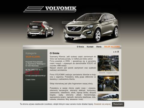 Volvomik - części volvo