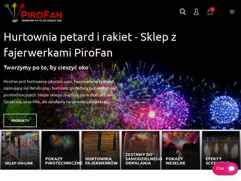 PiroFan fajerwerki na weselu