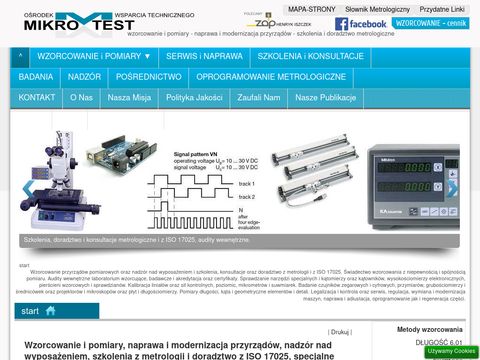 Mikrotest - sprawdzanie przyrządów