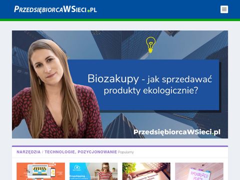 Przedsiebiorcawsieci.pl - ecommerce