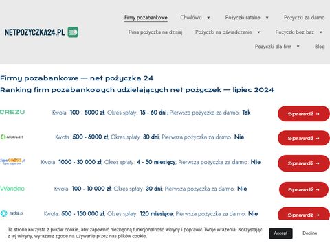 Netpozyczka24.pl online