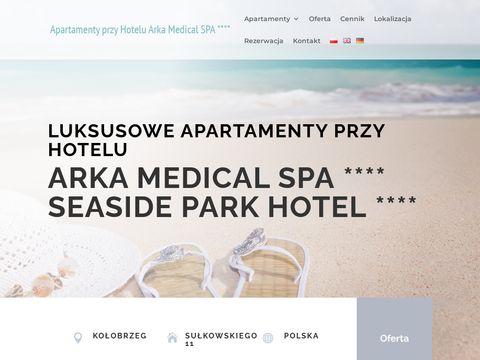 Aarkaapartamenty.pl w hotelu