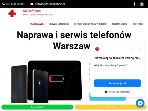 Medicphone.pl naprawa iPhone 4 Warszawa
