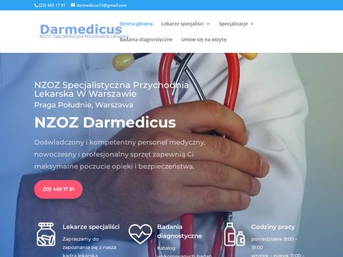 Darmedicus przychodnia Warszawa Praga Południe