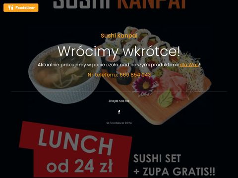 Kanpai sushi dostawa do firm