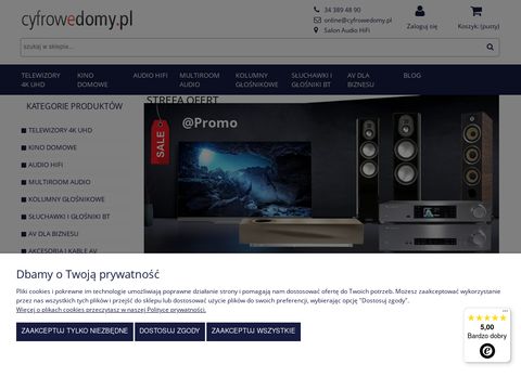 Cyfrowedomy.pl projektory panasonic