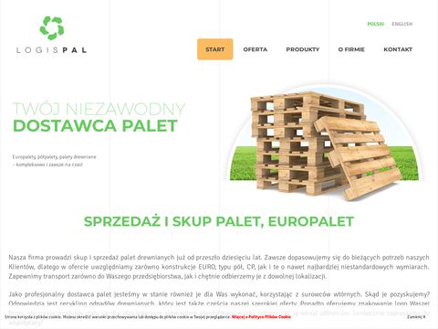 Logispal.pl palety sprzedaż