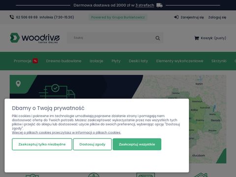 Woodrive.pl - drewno konstrukcyjne