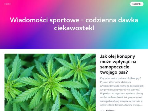 Wysokaforma.pl - o sporcie