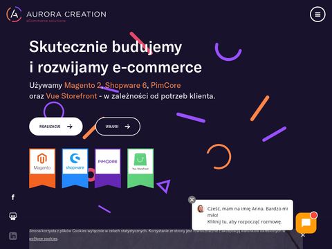 Aurora Creation - magento ecommerce