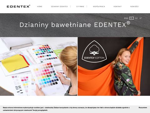 Edentex dzianiny