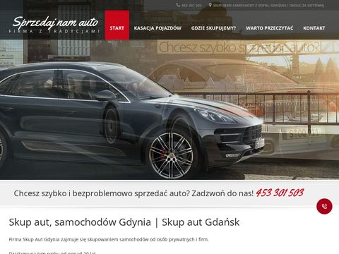 Sprzedajnamauto.pl skup kasacja pojazdów